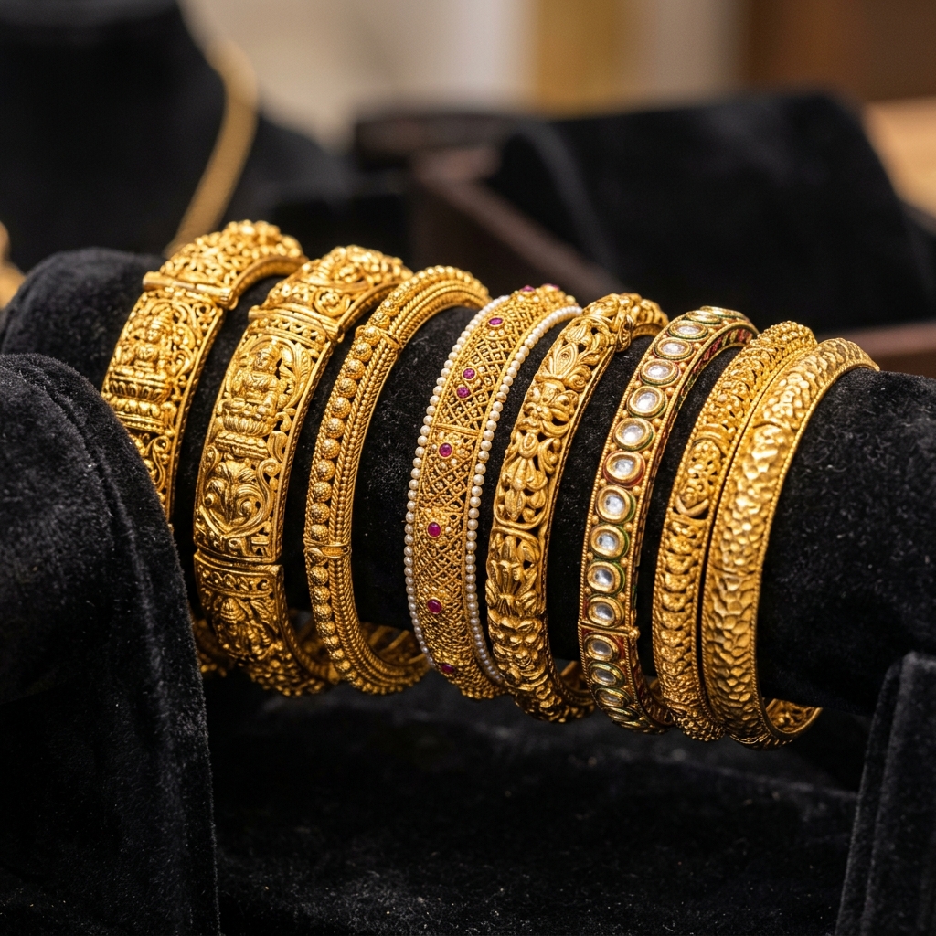 22K Gold Bangle Cost in Calgary Right Now