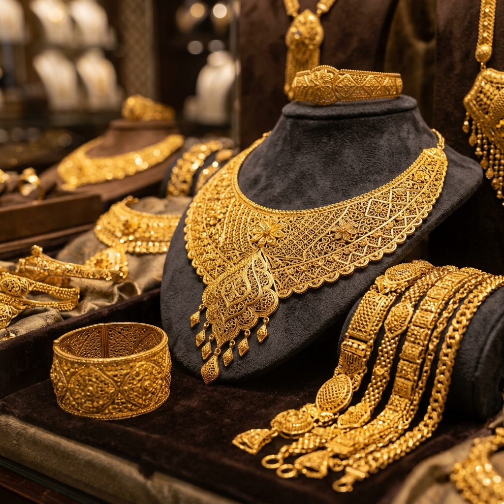 Dubai Style 21K, 22K & 18K Jewelry in Calgary