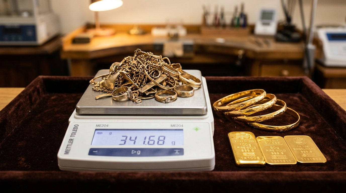 Trade In Your Old Gold Scrap for New Jewellery — Flexible & Transparent