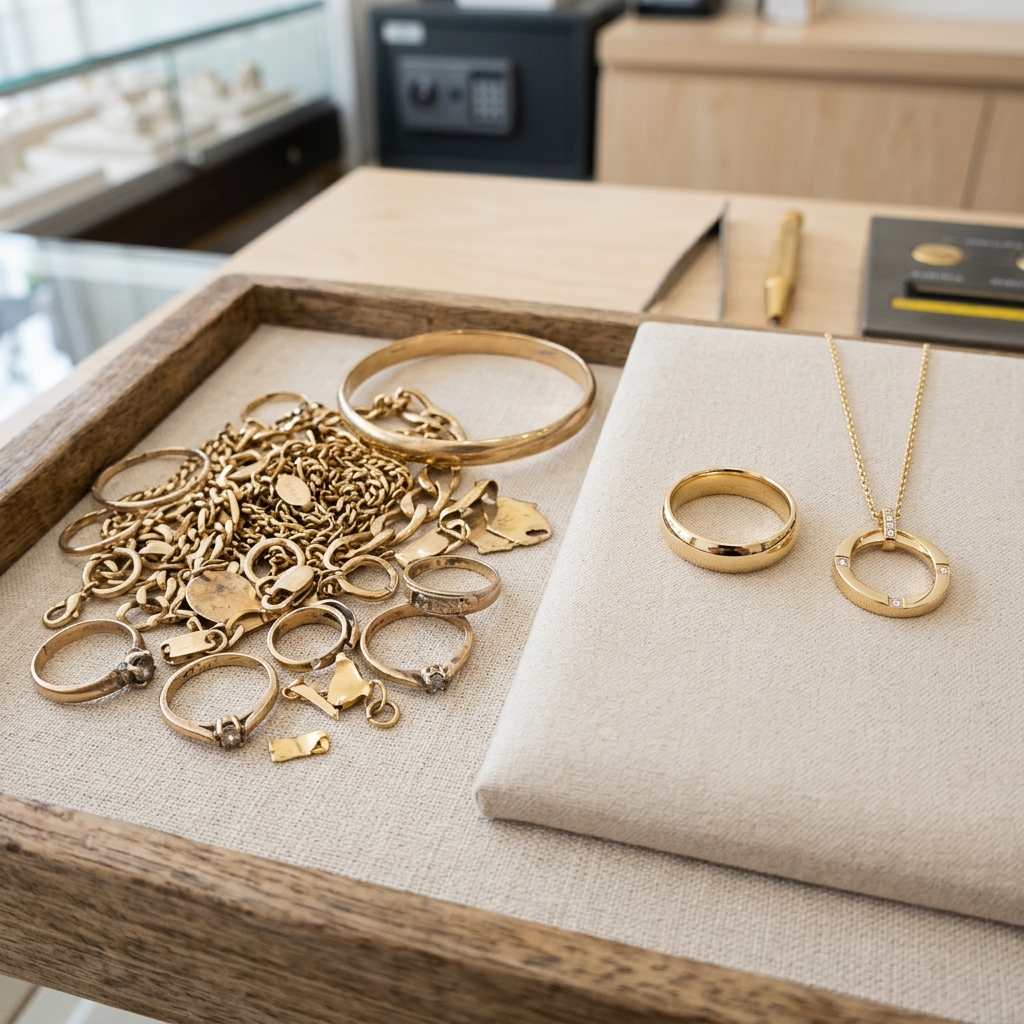 Gold Scrap Trade-In for New Jewellery