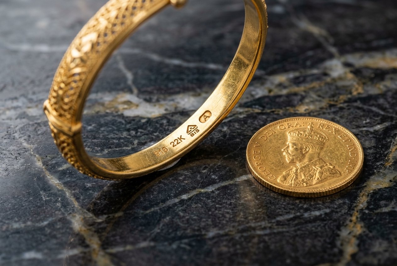 What is 916 Hallmark Gold?