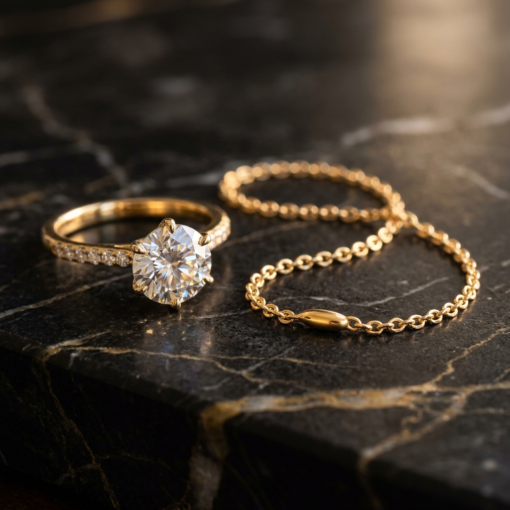 Moissanite and Permanent Jewelry Calgary