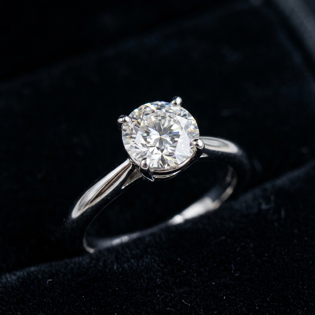 Solitaire 0.40 carats Diamond Ring
